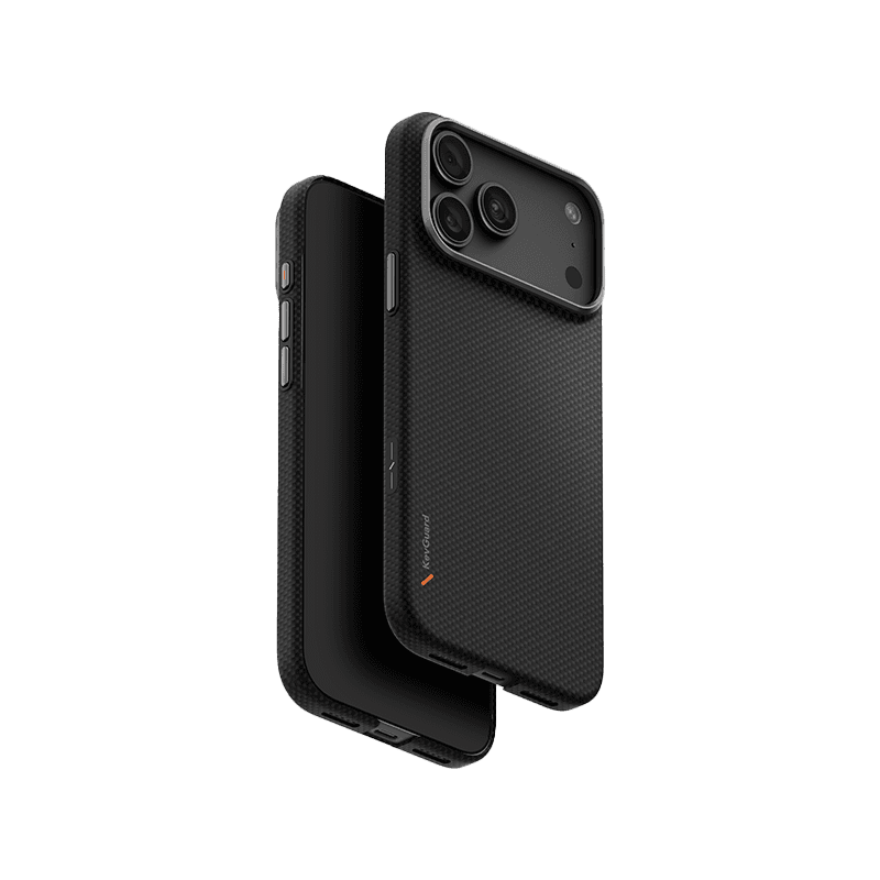 Uniq Hybrid Keva Edge MagSafe Case for iPhone 18 Pro Max - Carbon Black