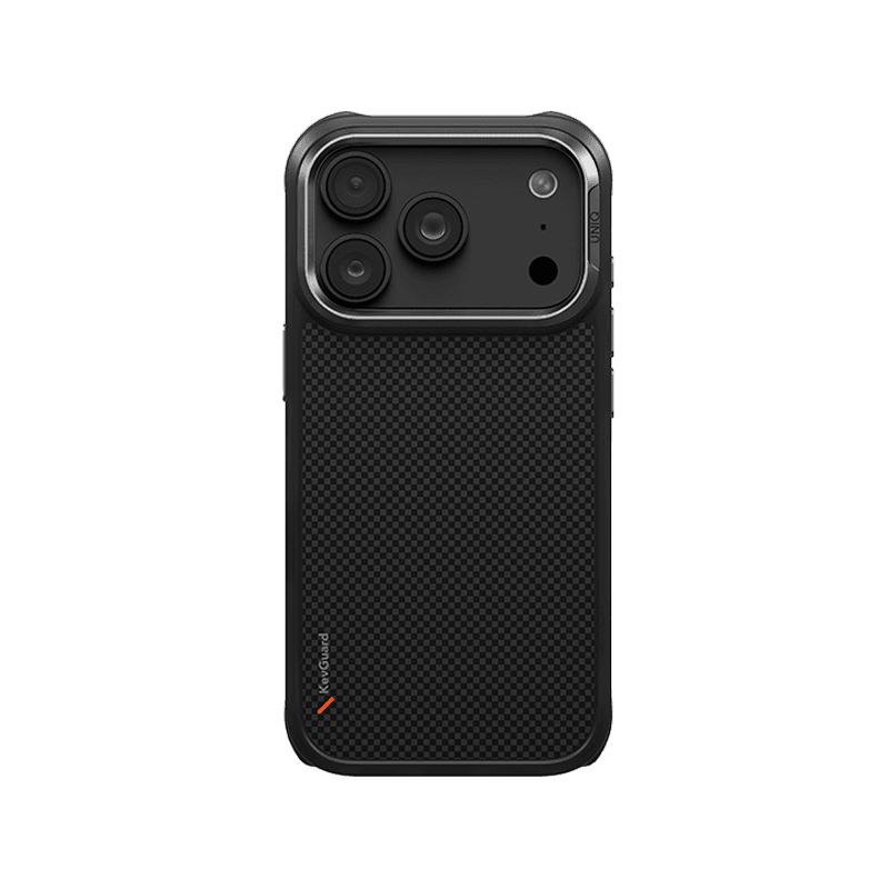 Uniq Hybrid Keva MagSafe Case for iPhone 18 Pro Max - Carbon Black