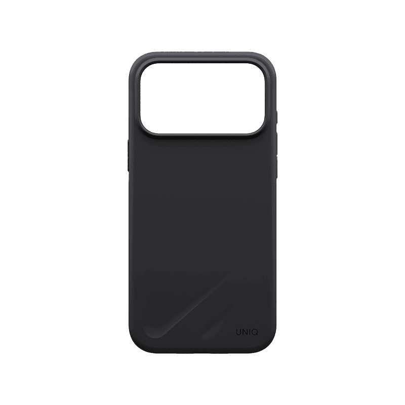 Uniq Hybrid Lino MagSafe Case for iPhone 18 Pro - Charcoal Grey