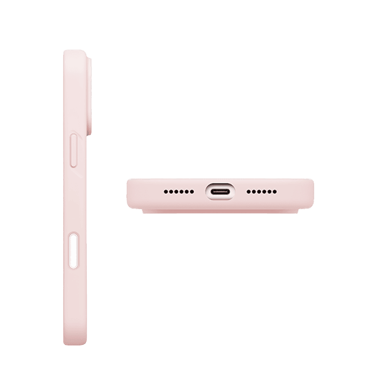Uniq Hybrid Lino MagSafe Case for iPhone 18 Pro - Pale Rose