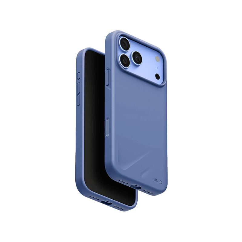 Uniq Hybrid Lino MagSafe Case for iPhone 18 Pro - Pebble Blue
