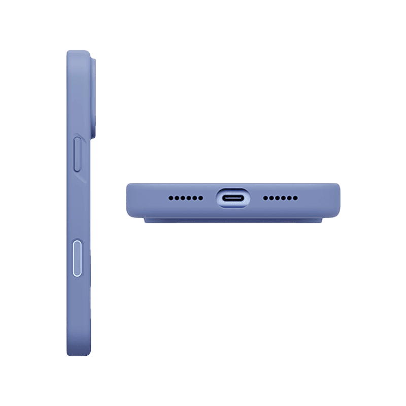 Uniq Hybrid Lino MagSafe Case for iPhone 18 Pro - Pebble Blue
