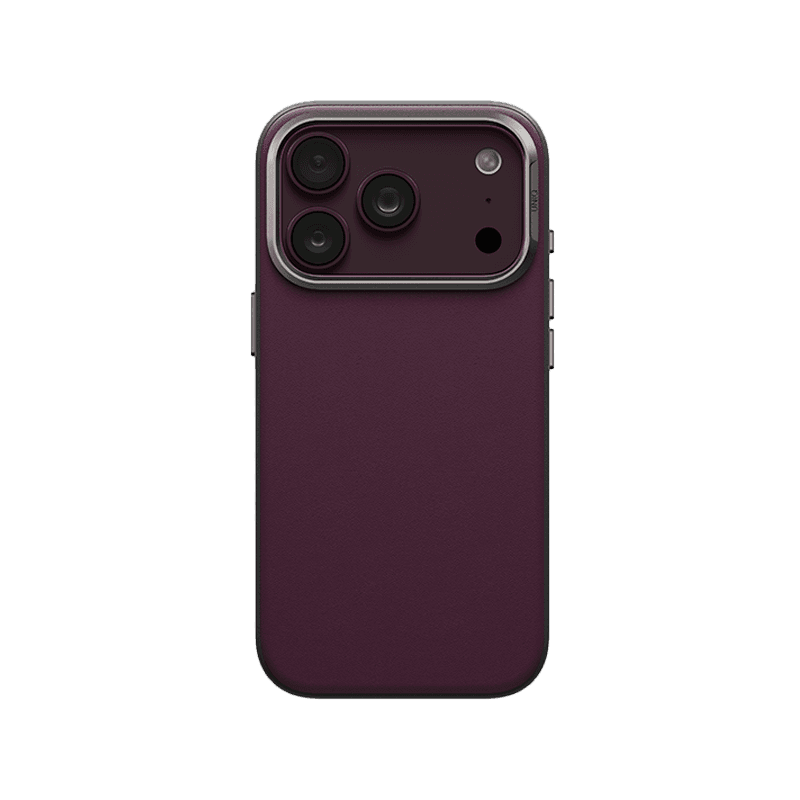 Uniq Hybrid Lyden DS MagSafe Case for iPhone 18 Pro - Deep Maroon