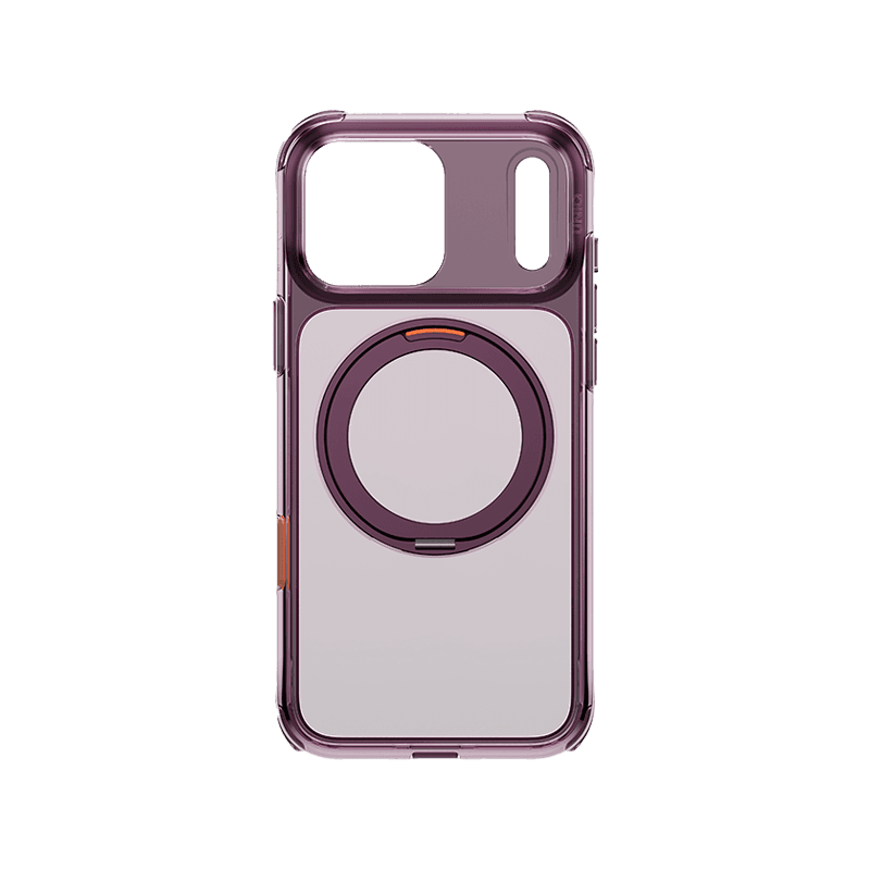 Uniq Hybrid Swivix With 360 Rotating Kickstand MagSafe Case for iPhone 18 Pro - Deep Burgundy