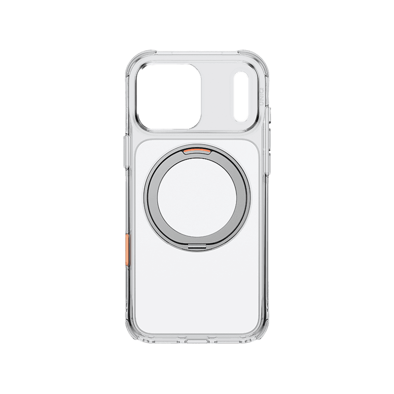 Uniq Hybrid Swivix With 360 Rotating Kickstand MagSafe Case for iPhone 18 Pro - Lucent Clear