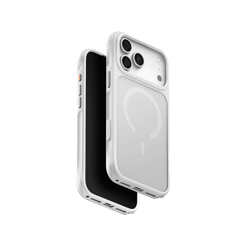 Uniq Hybrid Veren MagSafe Case for iPhone 18 Pro - Chalk Frost