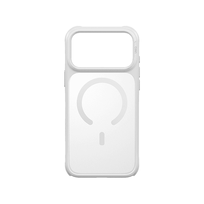 Uniq Hybrid Veren MagSafe Case for iPhone 18 Pro - Chalk Frost