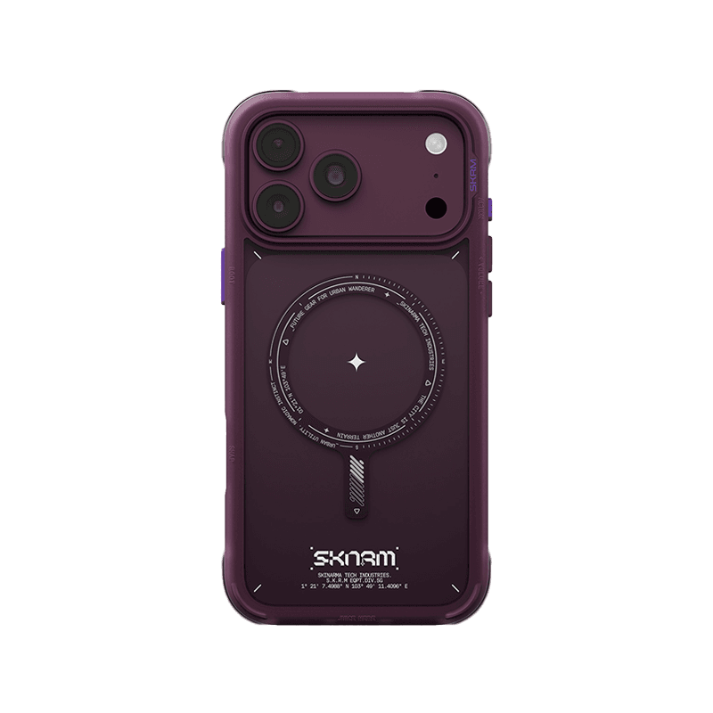 SkinArma Avion MagSafe Case for iPhone 18 Pro - Burgundy