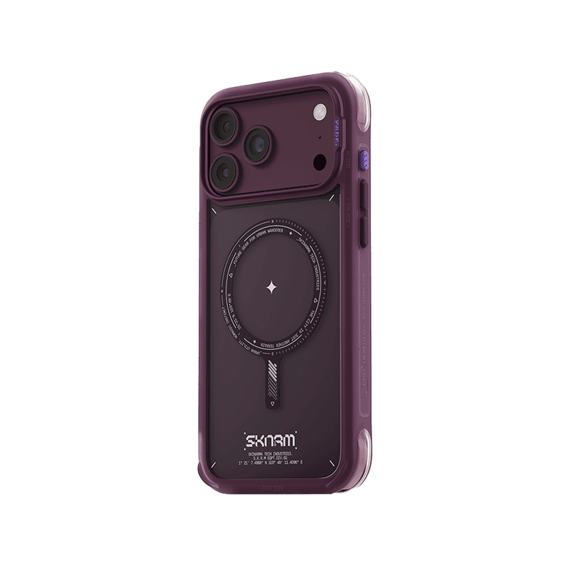 SkinArma Avion MagSafe Case for iPhone 18 Pro - Burgundy