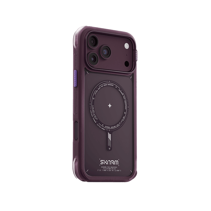 SkinArma Avion MagSafe Case for iPhone 18 Pro Max - Burgundy