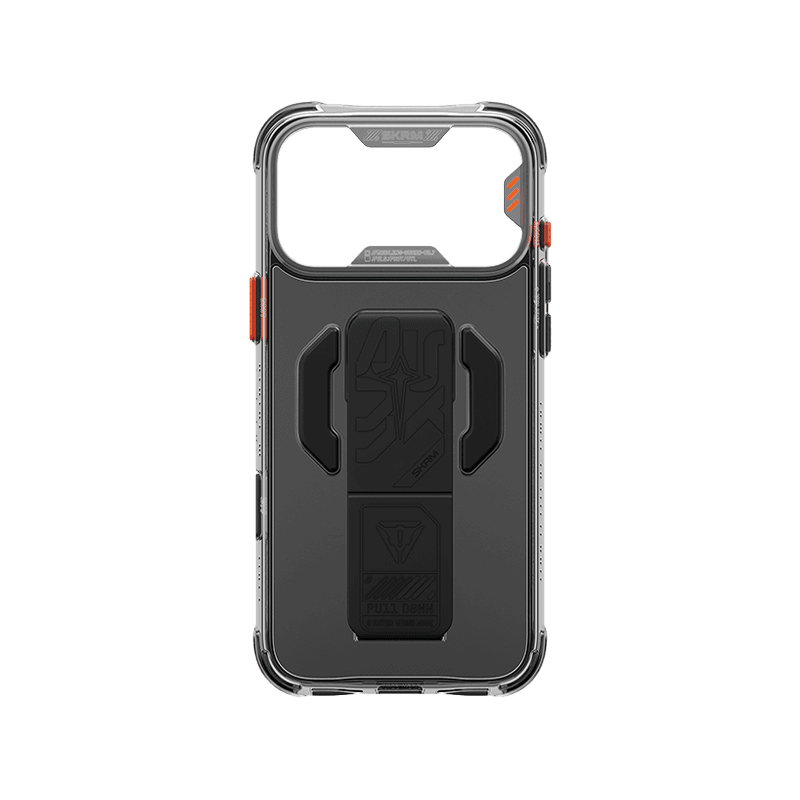 SkinArma Helio CE MagSafe Case With Grip Stand for iPhone 18 Pro - Graphite