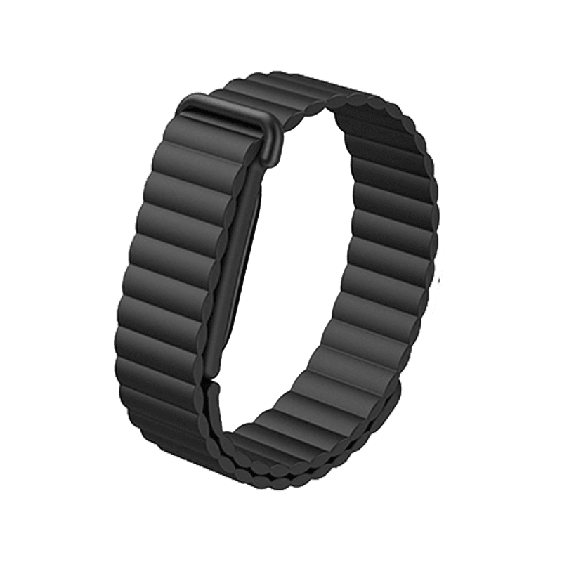 Solidra Silicon Magnetic Band for Fitbit Air - Black