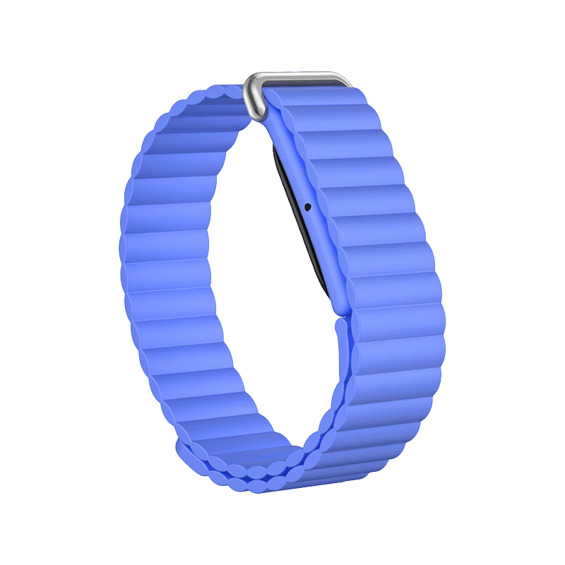 Solidra Silicon Magnetic Band for Fitbit Air - Blue