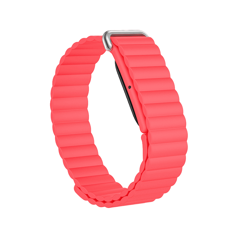 Solidra Silicon Magnetic Band for Fitbit Air - Berry