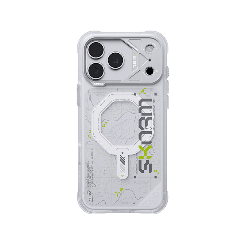 SkinArma Sonar MagSafe Case for iPhone 18 Pro Max - White