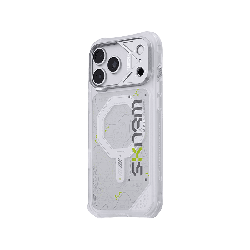 SkinArma Sonar MagSafe Case for iPhone 18 Pro - White