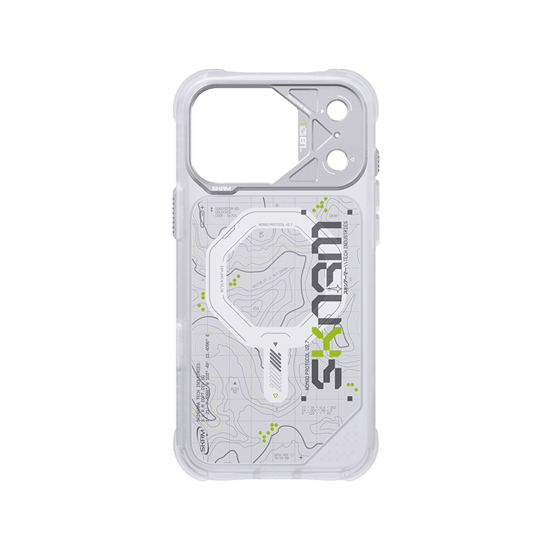 SkinArma Sonar MagSafe Case for iPhone 18 Pro - White