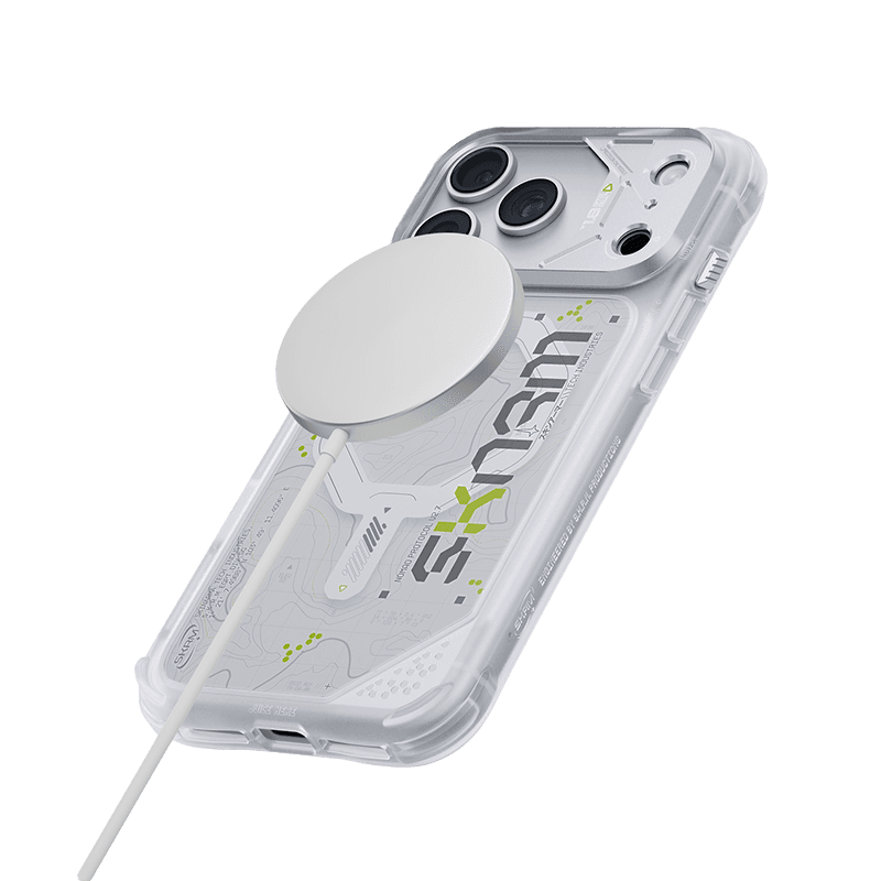 SkinArma Sonar MagSafe Case for iPhone 18 Pro - White