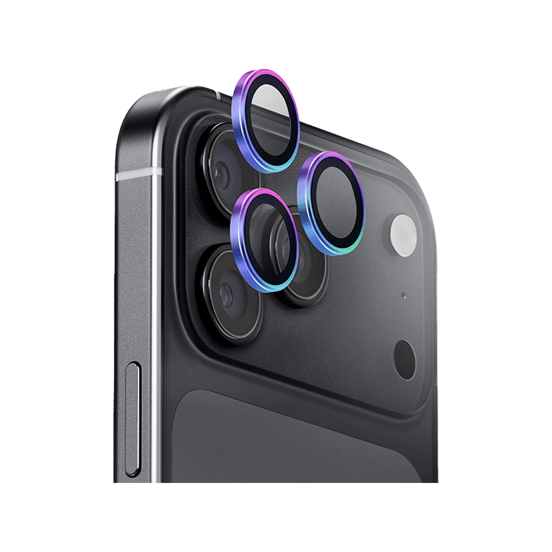 Uniq Optix AluGuard Camera Lens Protector for iPhone 18 Pro & 18 Pro Max - Iridescent