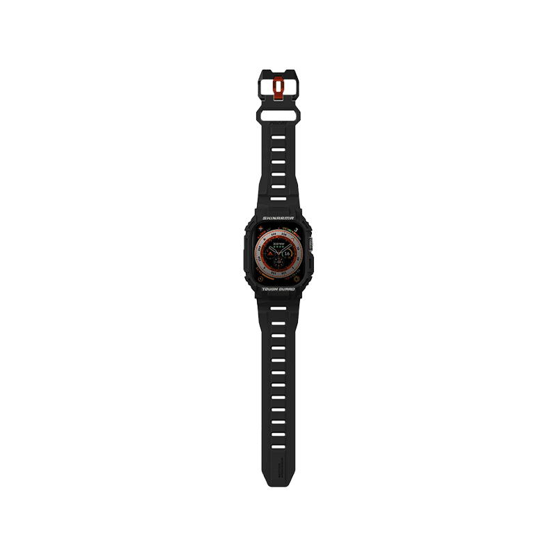SkinArma Mecha 2-in-1 Watch Case + Watch Strap 49mm - Black