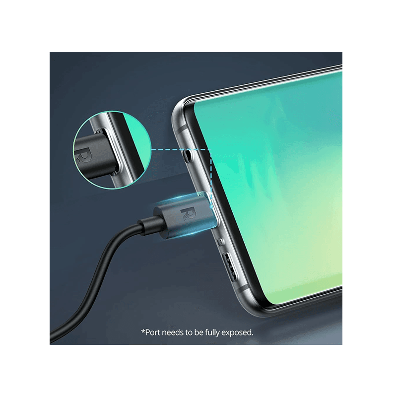 RavPower 60W USB-C to USB-C Cable 1M - Black