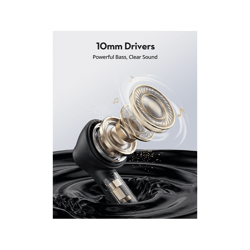 RavPower BoomBeats Earbuds - Black