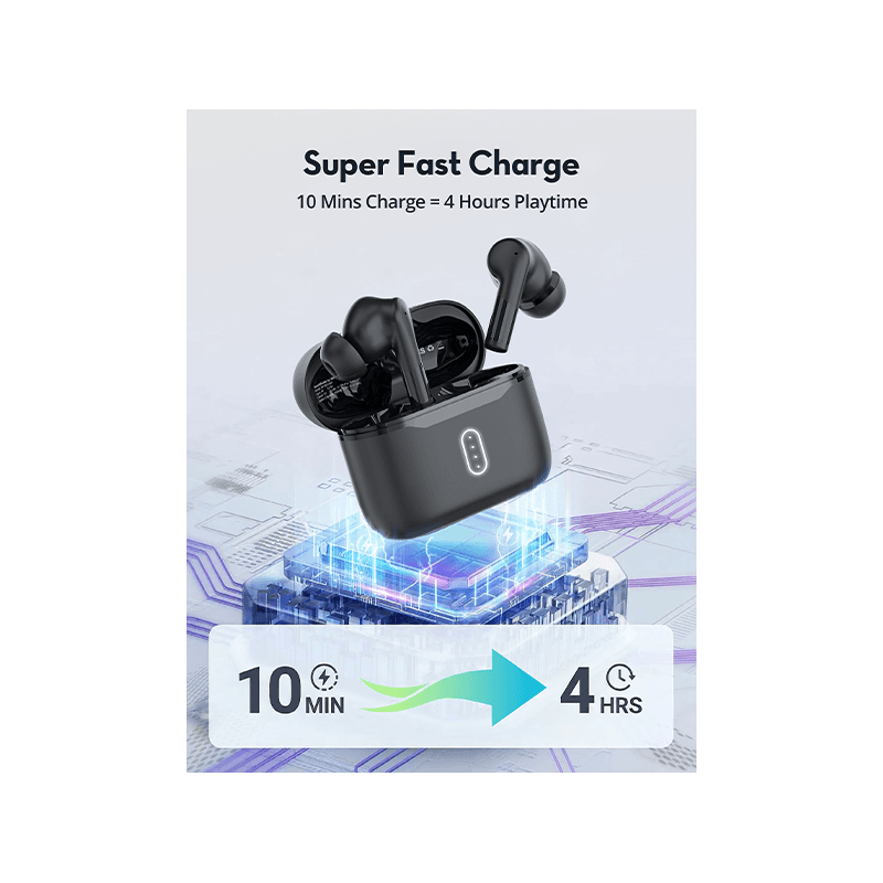 RavPower BoomBeats Earbuds - Black