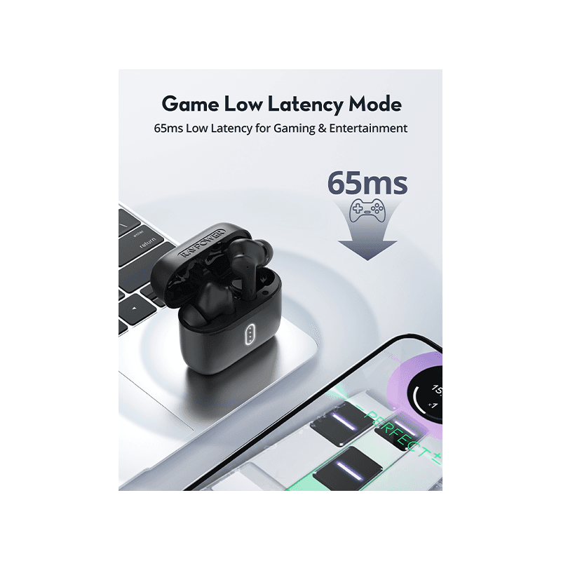 RavPower BoomBeats Earbuds - Black