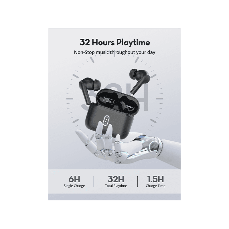 RavPower BoomBeats Earbuds - Black