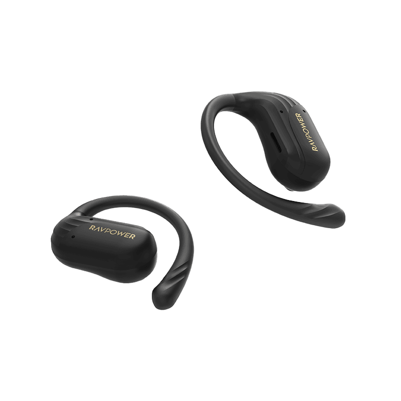 RavPower Open-Ear True Wireless Earbuds - Black