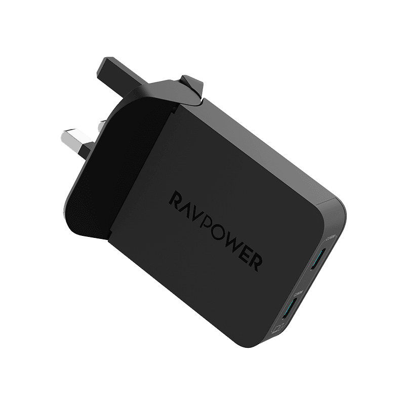 RavPower PD 60W USB-C Wall Charger - Black