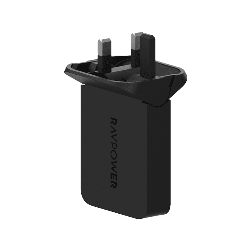 RavPower PD 60W USB-C Wall Charger - Black