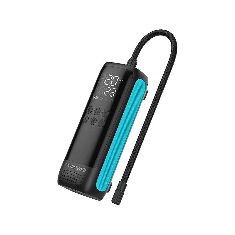 RavPower Smart Car Tire Inflator - Black