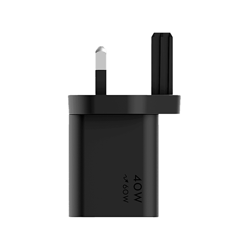 RavPower USB-C PD 40W GaN Wall Charger With 60W Max - Black