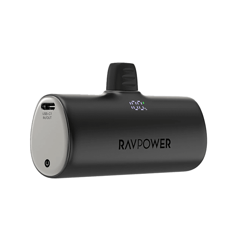 RavpPower USB-C 12W 5000mAh PowerBank - Black