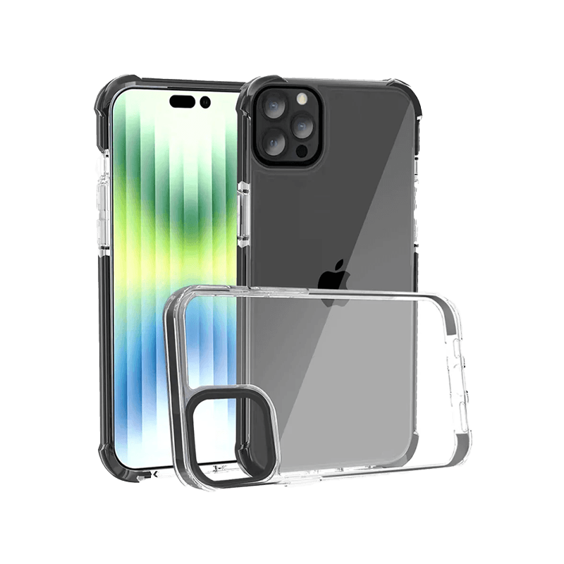 Armox-X CBN Shockproof Military Grade 2 MTR Protective Case for iPhone 14 Pro Max - Black