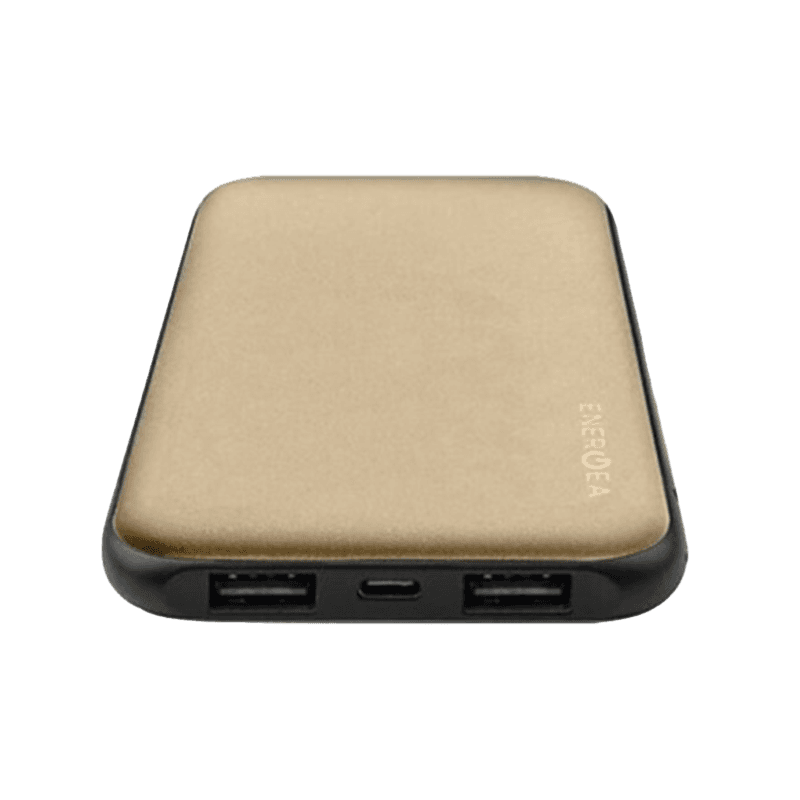 Energea Slimpac 5000mAh Power Bank - Gold (C)