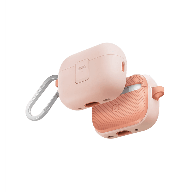 Uniq Clyde Lock Case for Airpods Pro 2 - Light Pink / Crepe Pink