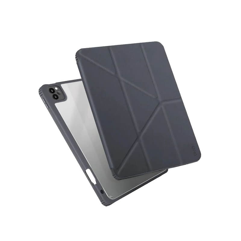 Uniq Moven AntiMicrobial Case for iPad Pro 12.9" (2021) - Charcoal Grey