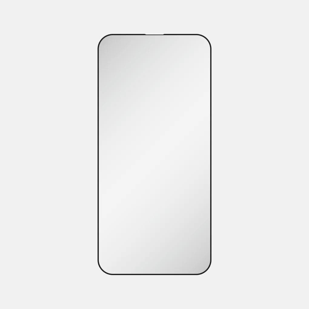 BodyGuardz PRTX Shatterproof Synthetic Glass Screen Protector for iPhone 13 / 13 Pro - Clear