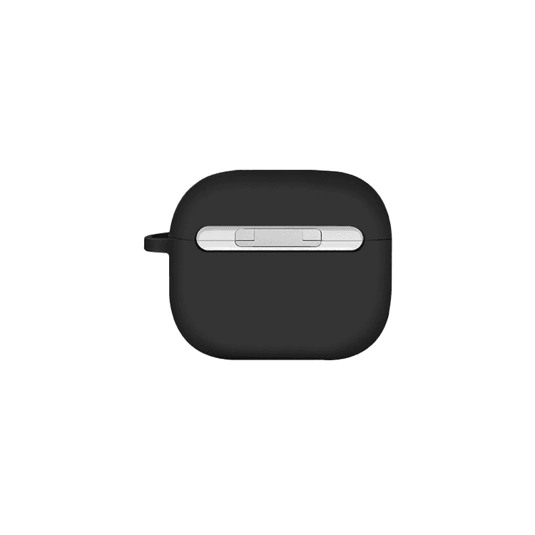 Uniq Nexo Silicone Hang Case With Sports Ear Hooks for Airpods 3 - Charcoal Grey