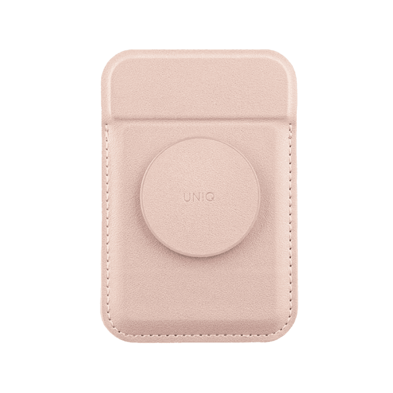 Uniq Flixa Magnetic Pop-Out Card Holder With Grip-Stand - Blush Pink