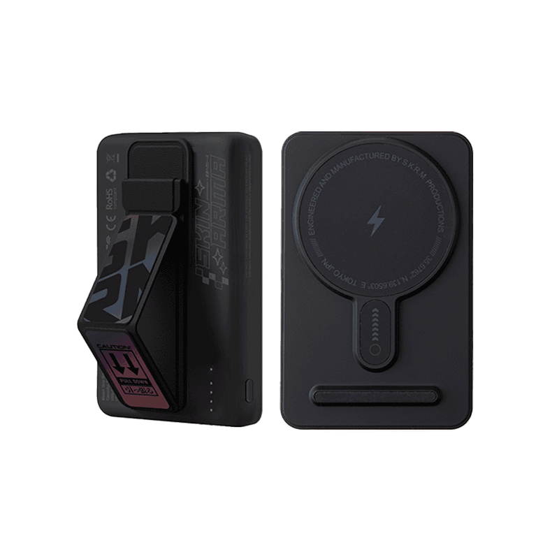 SkinArma Kira Kobai USB-C PD 20W 10000mAh MagSafe Power Bank - Black