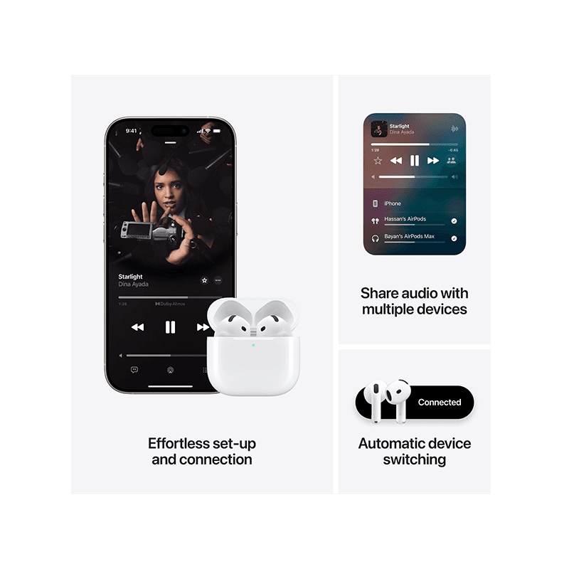 Apple AirPods Gen 4 with USB-C Charging