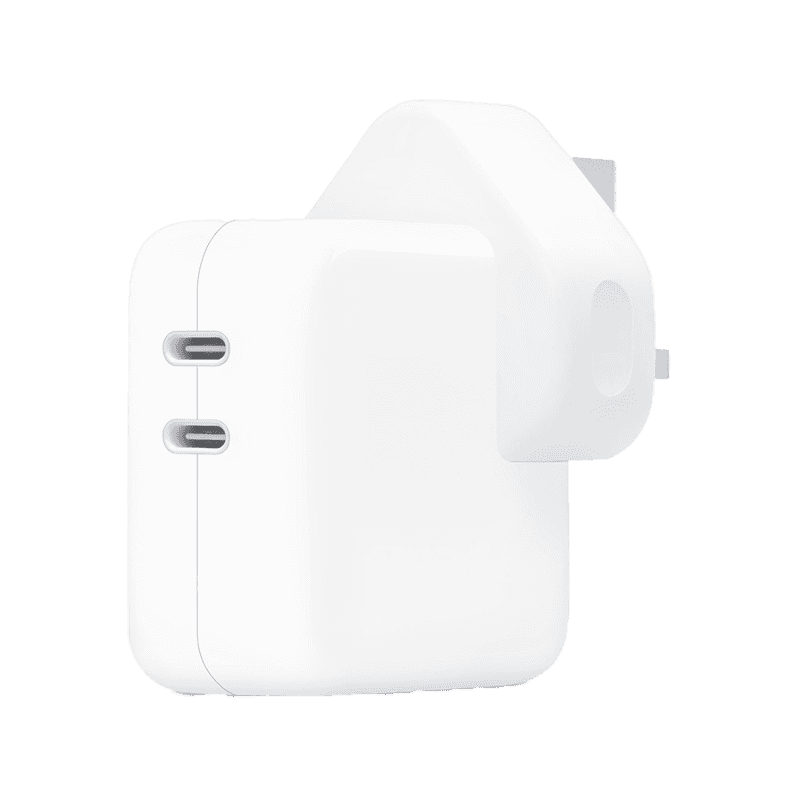 Apple USB-C Dual Port 35W Power Adapter - White
