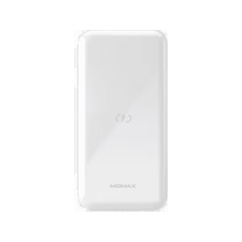 Momax Q.Power One Dual Wireless External Battery Pack 10000mAh - White