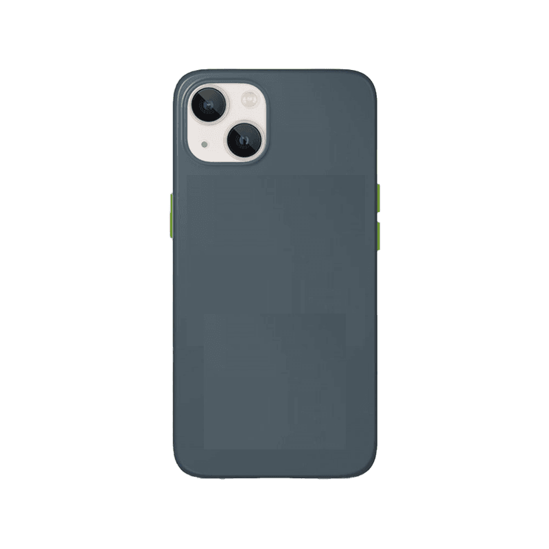 Goui Magnetic Case With Magnetic Bars for iPhone 13 + Magnetic Strap - Steel Grey