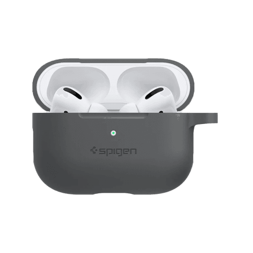 Spigen Silicone Fit Case for Airpods Pro - Charcoal