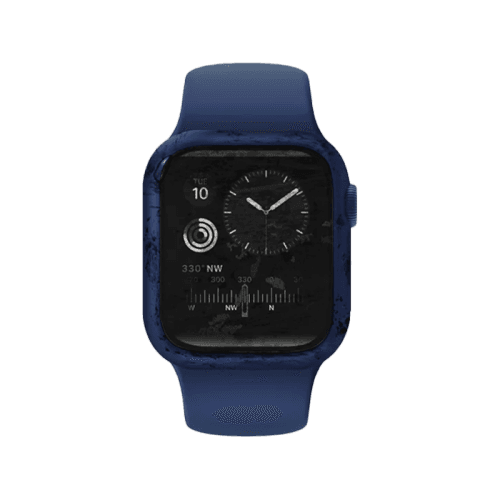 Uniq Nautic Case Tempered Glass Screen Protection for Apple Watch 41mm - Dove Clear
