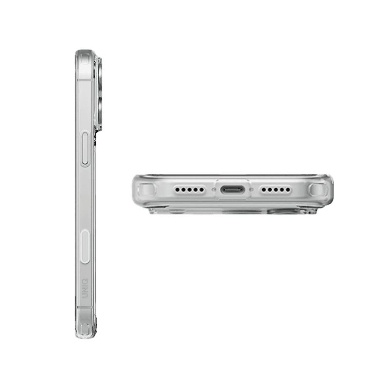 Uniq Hybrid Clearvue 360 Essential Bundle Pack (MagSafe Case + Screen Protector + Camera Lens Protector + 1M USB- C to C Cable) for iPhone 18 Pro